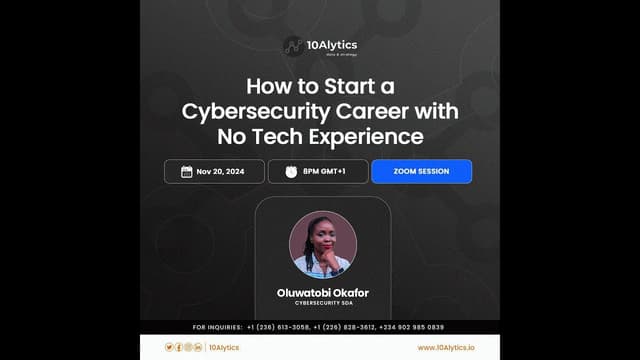 How to Start a Cybersecurity Career with No Tech Experience
