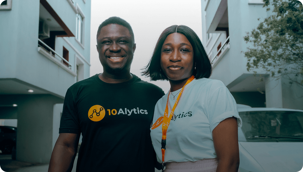 Adeiza and Iyanu - 10Alytics Founders